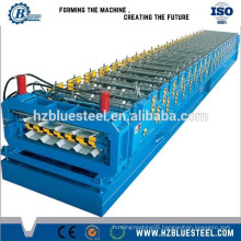 double layer galvanized roofing sheet roll forming machine, roof tile making machine
